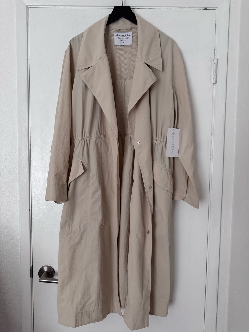 Athleta Luna Lightweight Trench Coat